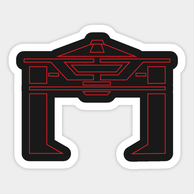 TR Sticker by zacktastic